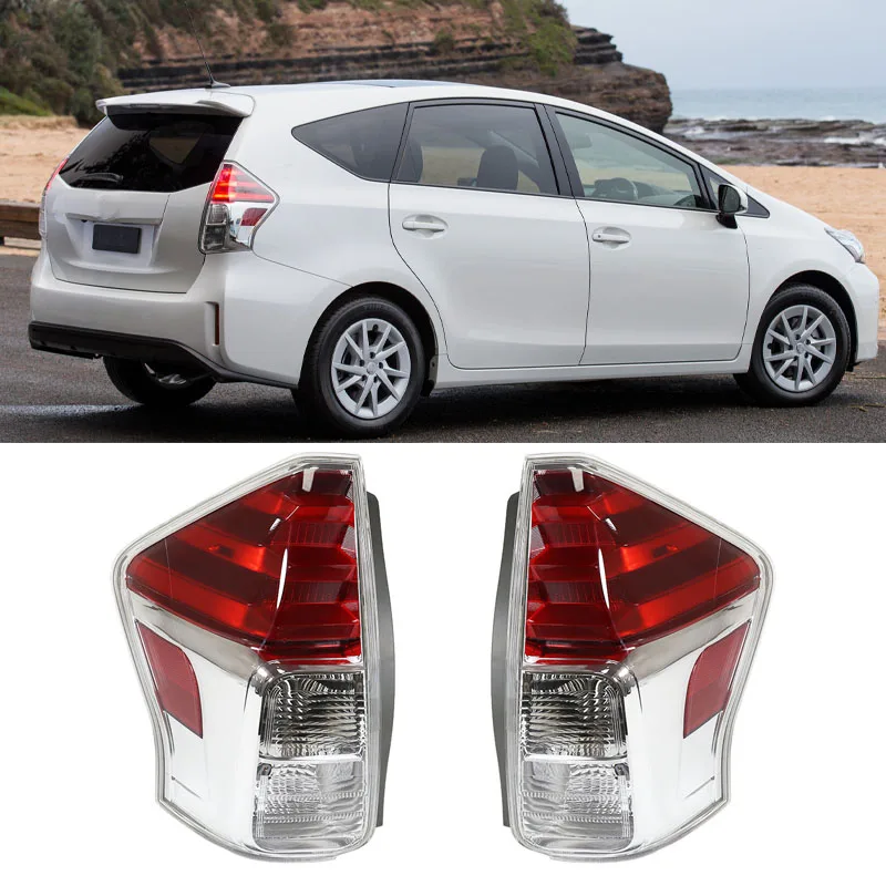 Luz traseira traseira para Toyota Prius V, Turn Signal, Stop Brake, Lâmpada de estacionamento, Driving Light, US, 2015, 2016, 2017, 2018, acessórios do carro