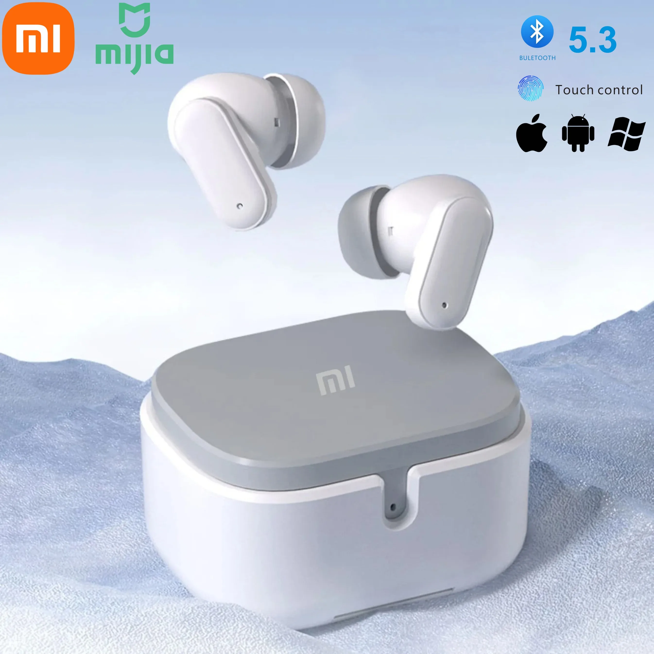 Беспроводные Bluetooth-наушники Xiaomi Auricular с шумоподавлением, спортивные водонепроницаемые наушники для Android, iOS, ПК, длительный срок службы батареи
