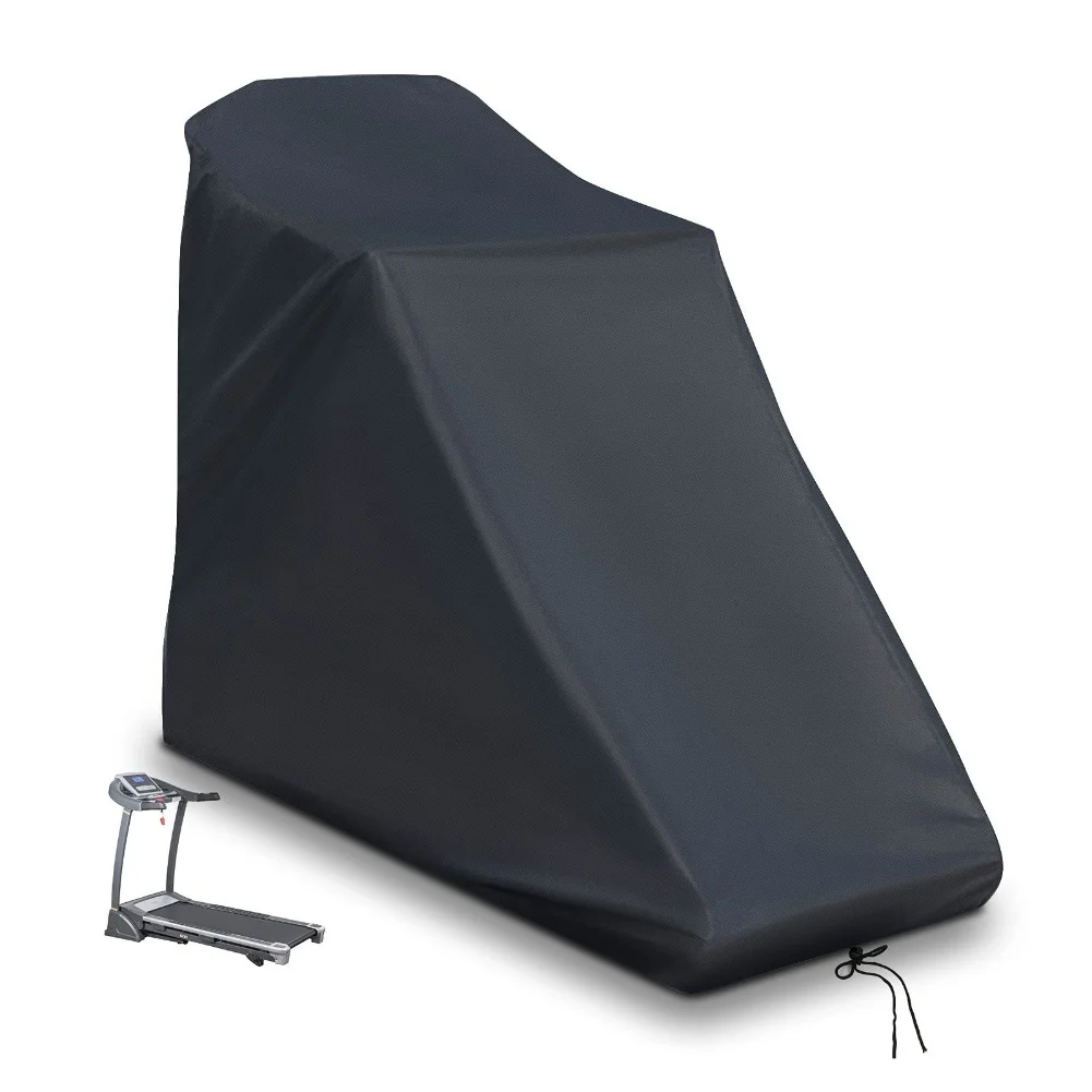 Protective treadmill cover waterproof and UV proof windproof design with drawstring closure fit for treadmill 160 95 110cm