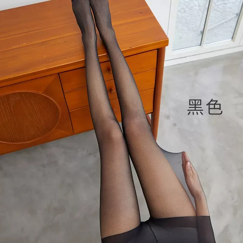 

New Hot Fashion Women Sexy Ultra Thin Tights Lady Transparent Black Stocking Panties Pantyhose Breathable Long girls Stockings