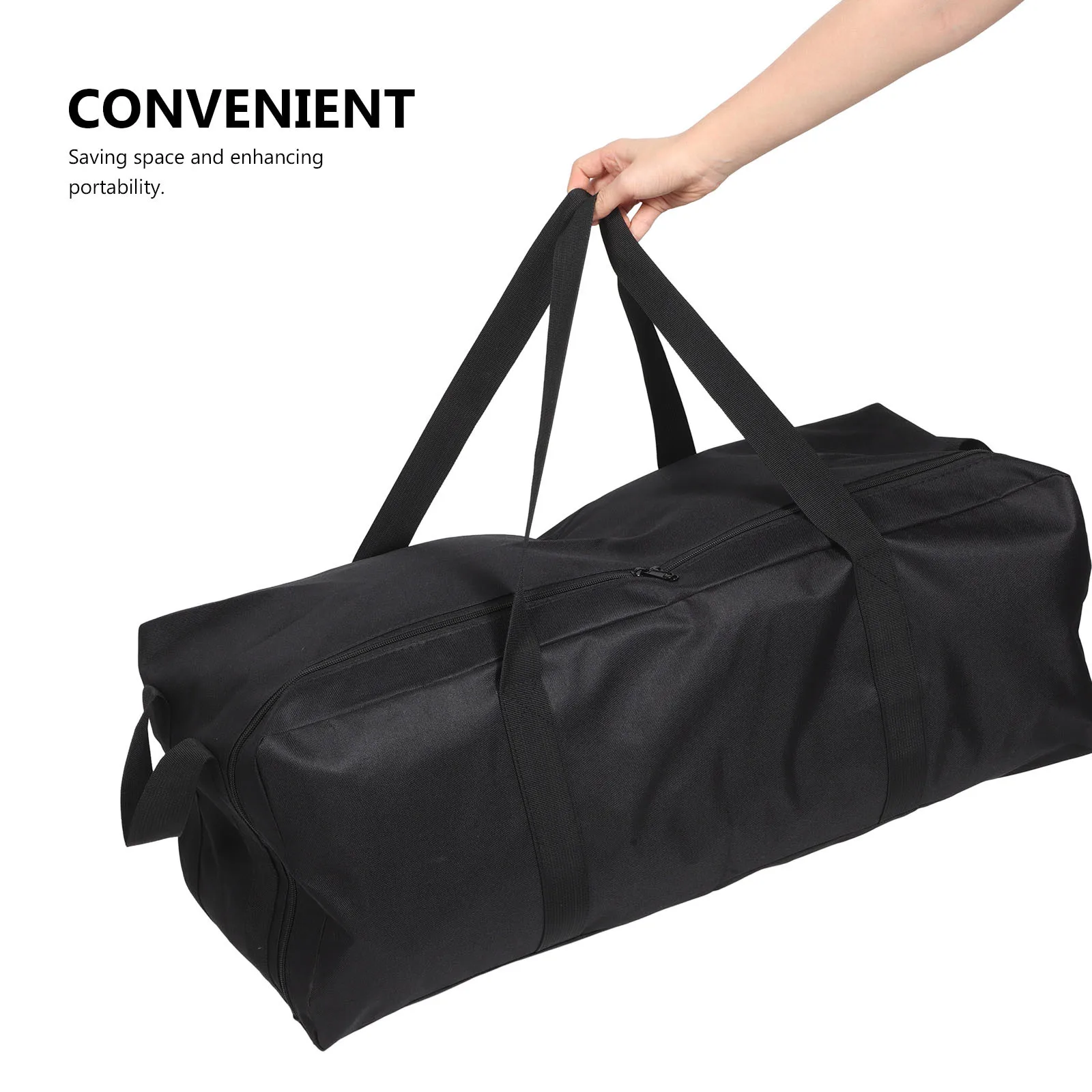 حقيبة تخزين خارجية سعة كبيرة مقاومة للماء وقابلة للطي للتخييم حقيبة واق من المطر لأدوات الشواية والعتاد الثقيل