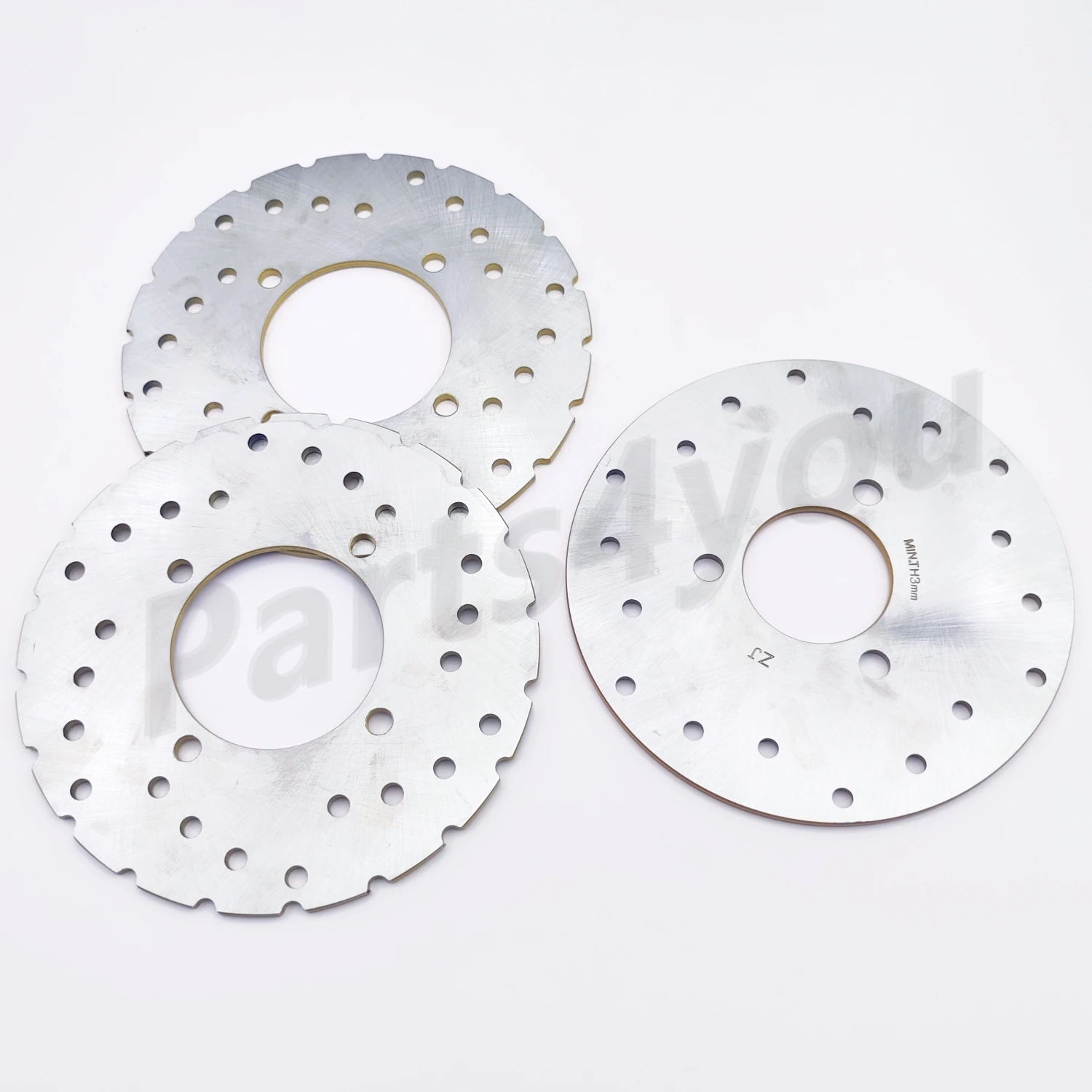 Front Rear Brake Disc Kit for Linhai 200 T3b 260 300 E2 22226 22247