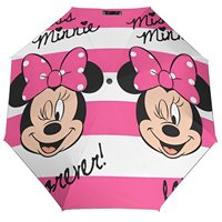 8-Rib 3 Fold Auto Umbrella Protection Sun Mickey Minnie Mouse Umbrella Cute Cartoon Camping Stylish Folding Compact Umbrellas