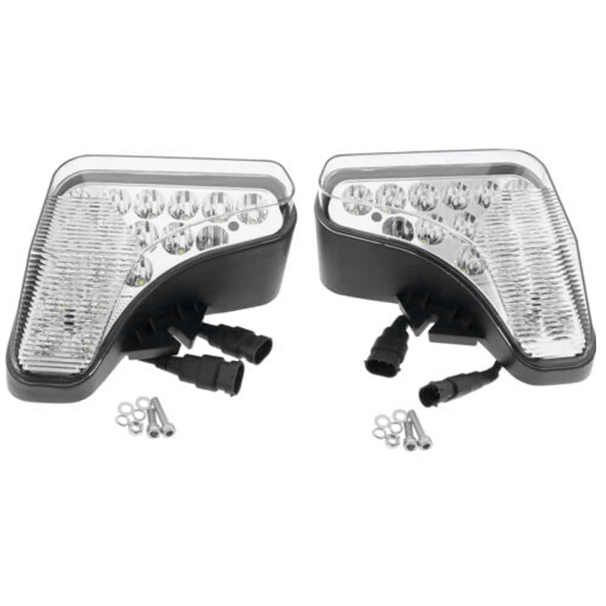 LED Left & Right Headlight Kit for Bobcat Skid Steer Loader S550 S570 S590 S595 7251340 7251341 7138040