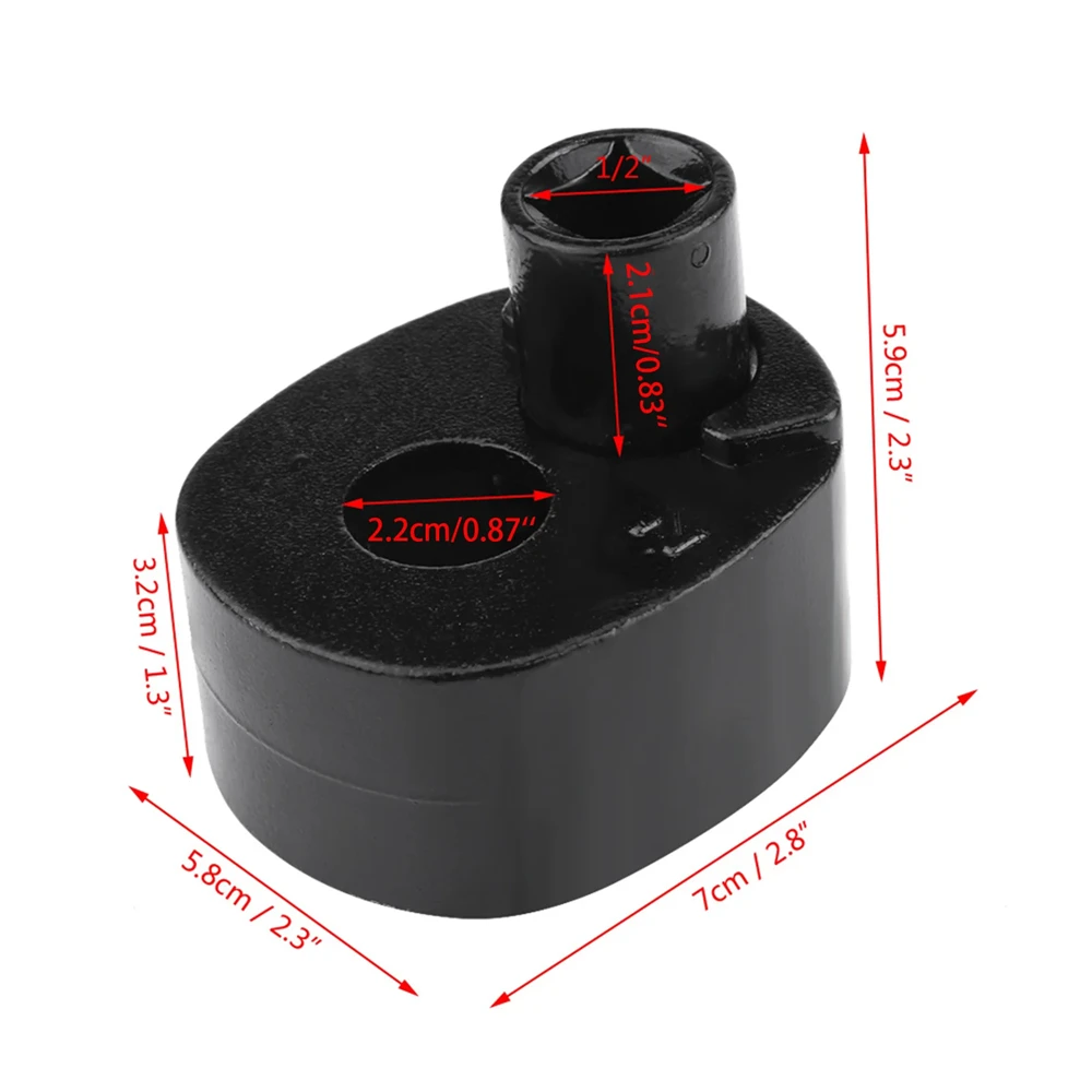 

33-42mm Universal Tie Rod Wrench Round Auto Repair Tool Car Inner Steering Rudder Rod End Disassembly Removal Hand Tools