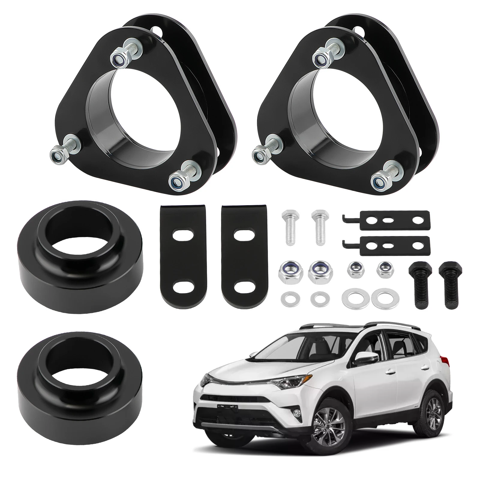 2 "Voor +1.5" Achter Lift Nivellering Kit Voor Toyota RAV4 2006-2018 Spacers