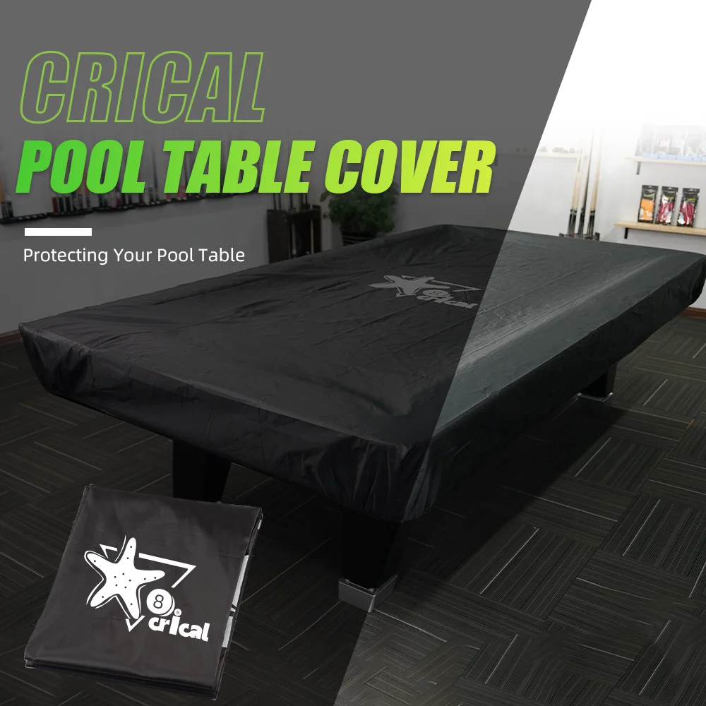 

Billiard Pool Table Cover with Oxford Cloth Cover for Crical Billiard Pool Tables Dust Protection for 9FT billiard table