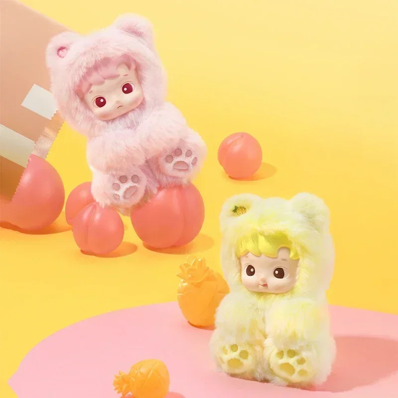 POP MART HACIPUPU Gummy Bear Series-Vinyl Plush Pendant Genuine Mystery Box Blind Box Guess Bag Toys Doll Cute Desktop Ornaments