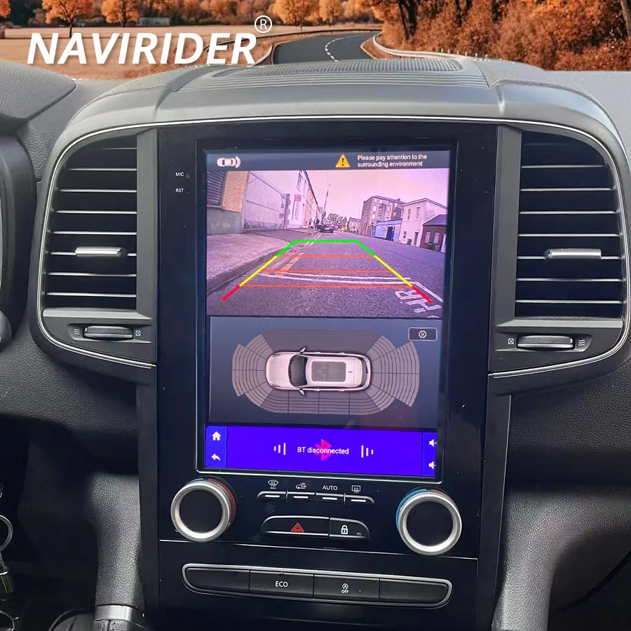 256 ГБ Android 15 с вертикальным экраном, автомобильный GPS-радио, навигация, видеоплеер для Renault Megane 4 Samsung Koleos Talisman 2017-2019