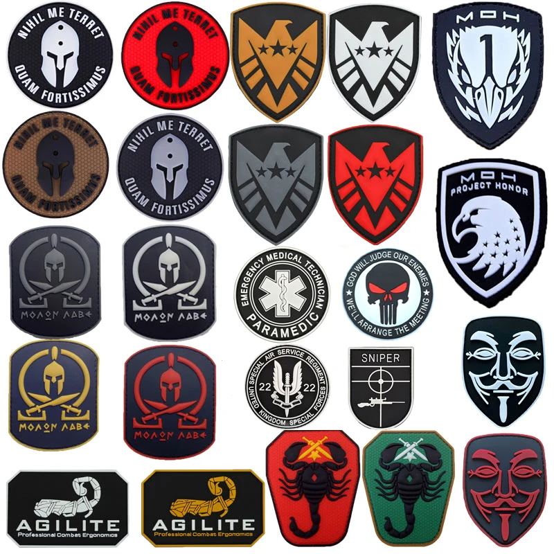 3D Pvc Patch Rubber…