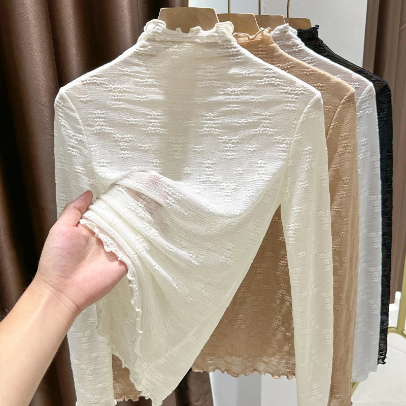Cream apricot - lightweight long sleeve