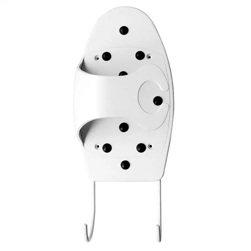 Wall Mounted Iron Rest Stand Heat-resistant Rack Hanging Ironing Board Holder Home Dryer Accessories White