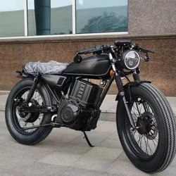 2000W/3000W 72V 50Ah Retro Electric Motorcycle