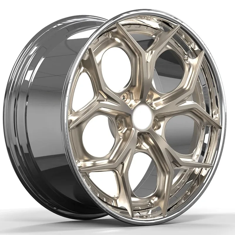 PWC 2-piece Concave Polished Forged WheelsStyle Center Lock Wheel 20 21 22 for 911 Carrera S  4S  S