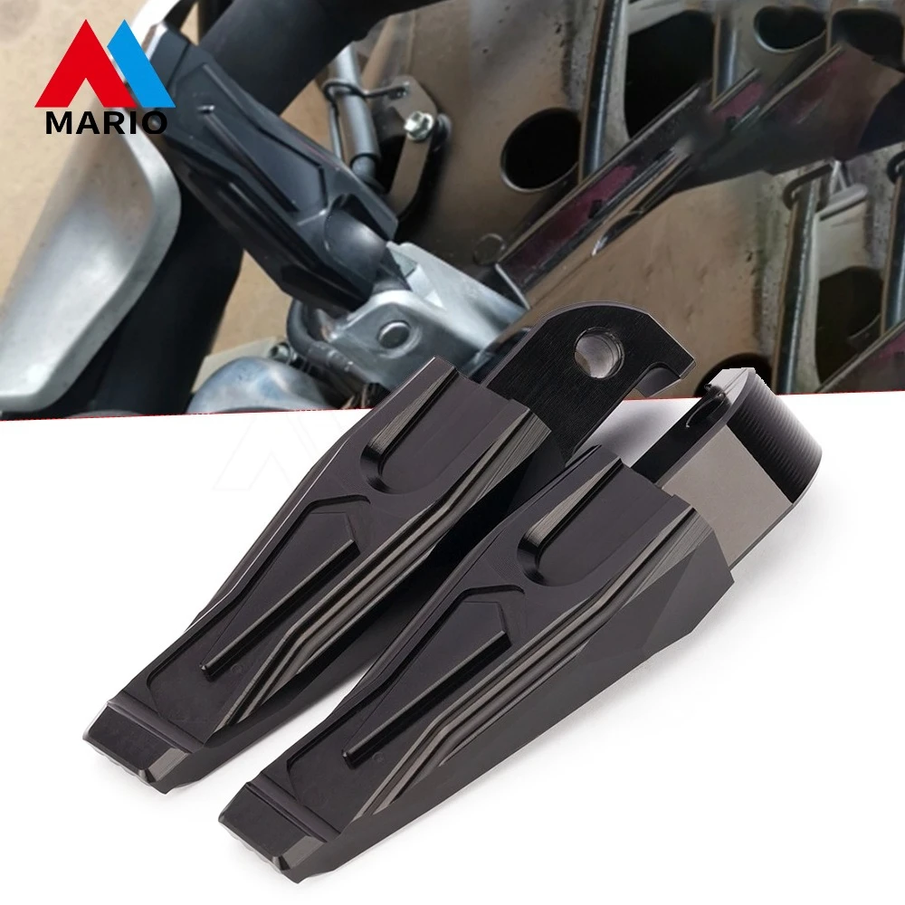 

Для Yamaha MT07 MT-07 MT09 MT-09 MT 07 09 2017-2022 мотоциклетные алюминиевые задние подножки, подножки, пассажирские аксессуары
