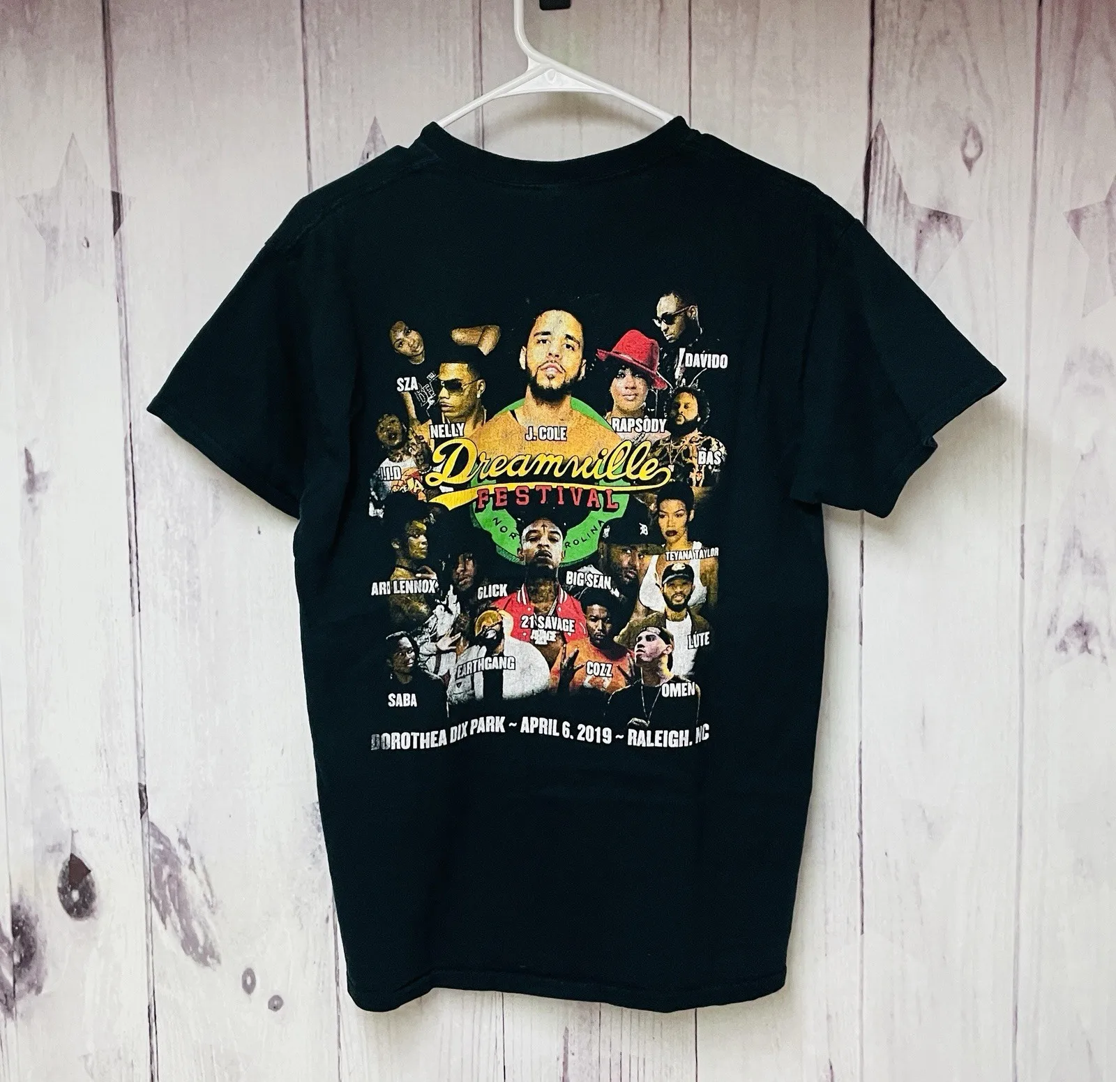 Dreamville Music Festival North Carolina 2019 Mens Shirt Medium J. Cole Rare!!