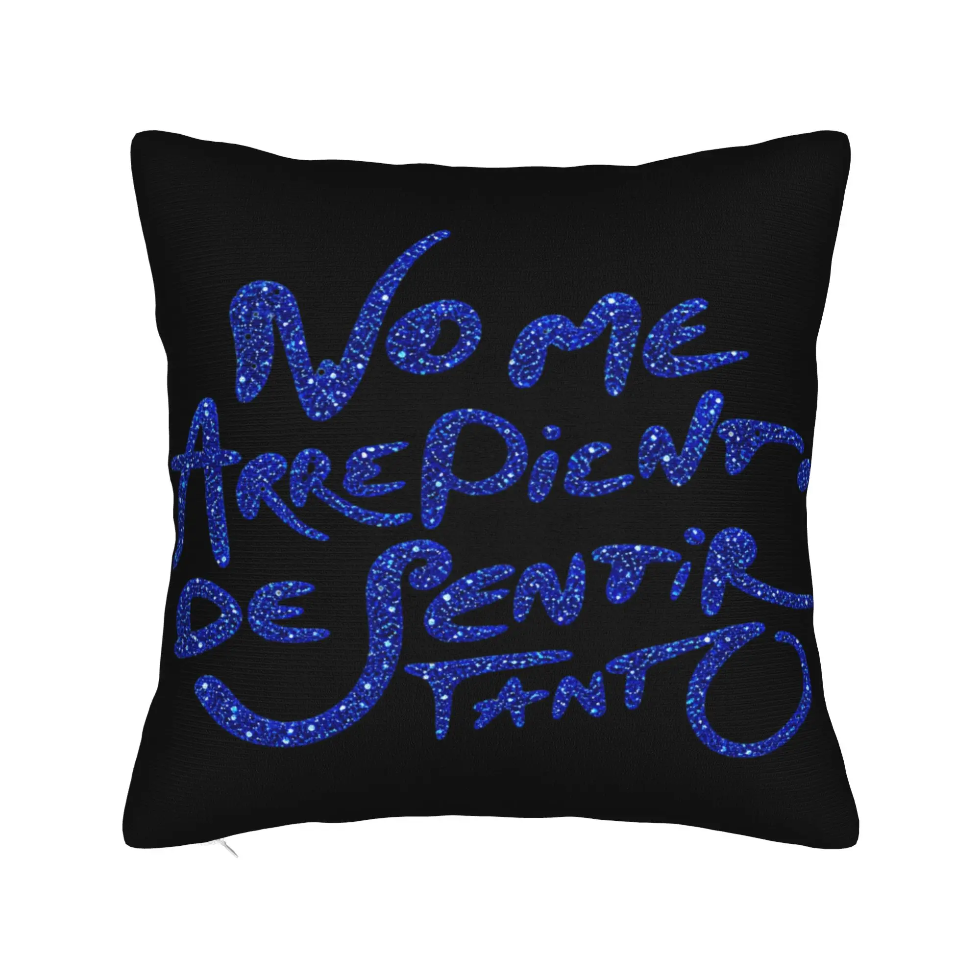 No Me Arrepiento De Sentir Tanto Karols G NMADST  Pillowcase Merch Soft Cushion Cover  Pillow Covers Square Multiple Sizes