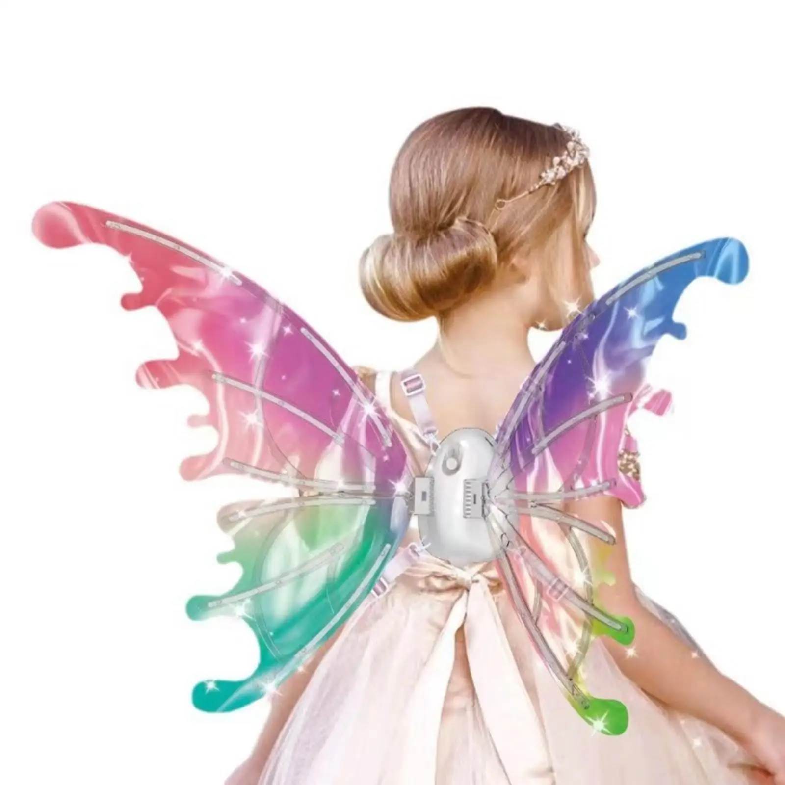 Stage Prop Cosplay Accessory Children Toy Electric Glowing Angel Kids Fantasy Play