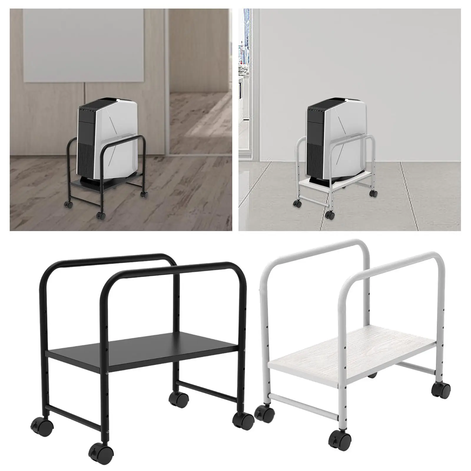 Support hôte d'ordinateur, support CPU mobile polyvalent à hauteur réglable