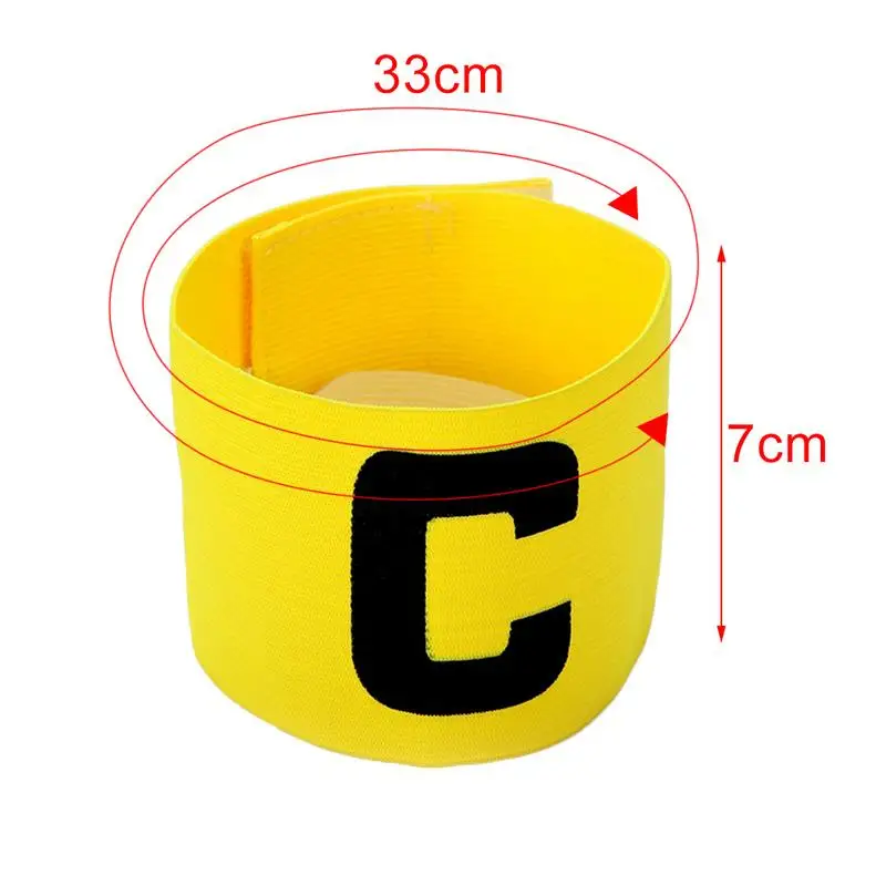 Kids Adults Football Captain Armband Soccer Arm Band Leader Competition Gift Soccer Captain Group Armband Football Training