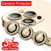 Gitter Diamond Camera Protector for iPhone 14 13 11 Pro Max 14Plus 13mini 13mini 14pro Metal Ring Lens Protective Glass