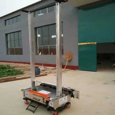 New Technology Automatic Wall Cement Rendering Plastering Machine Concrete Machinery for Sale