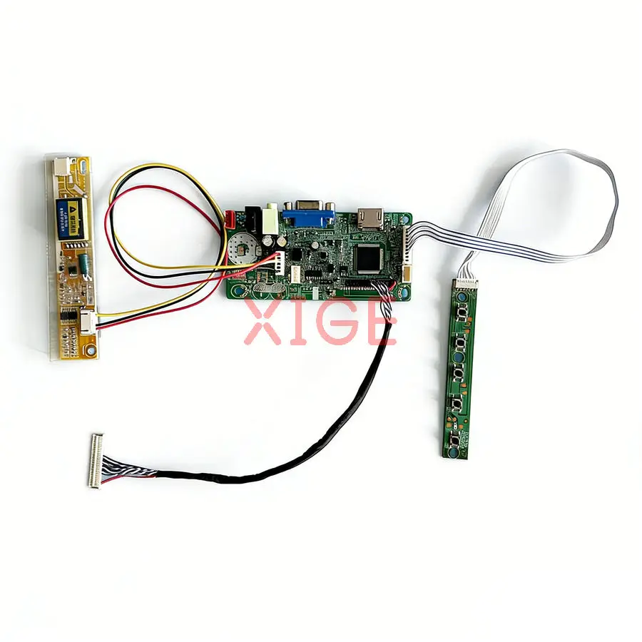 

LCD Monitor Controller Drive Board Fit TD141THCA1 N141I1 LQ141K1LB1C N141I3 HDMI+VGA LVDS 30-Pin 1280*800 1280x800 1CCFL DIY Kit