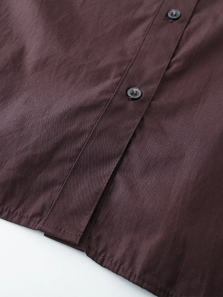 European style new women's clothing, fashionable, versatile, elegant, casual, loose-fitting long-sleeved scarf, poplin shirt.