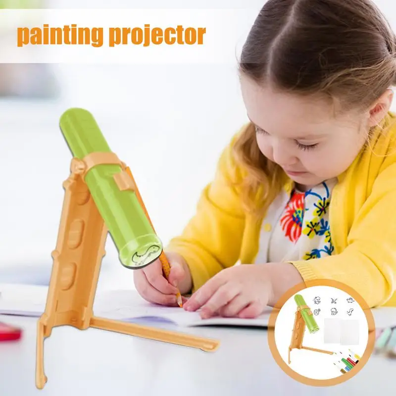 Proyector de arte para niños, juego de tablero de boceto de pintura, juguetes educativos y divertidos, herramientas de aprendizaje de Oard, juguetes de pintura para niños