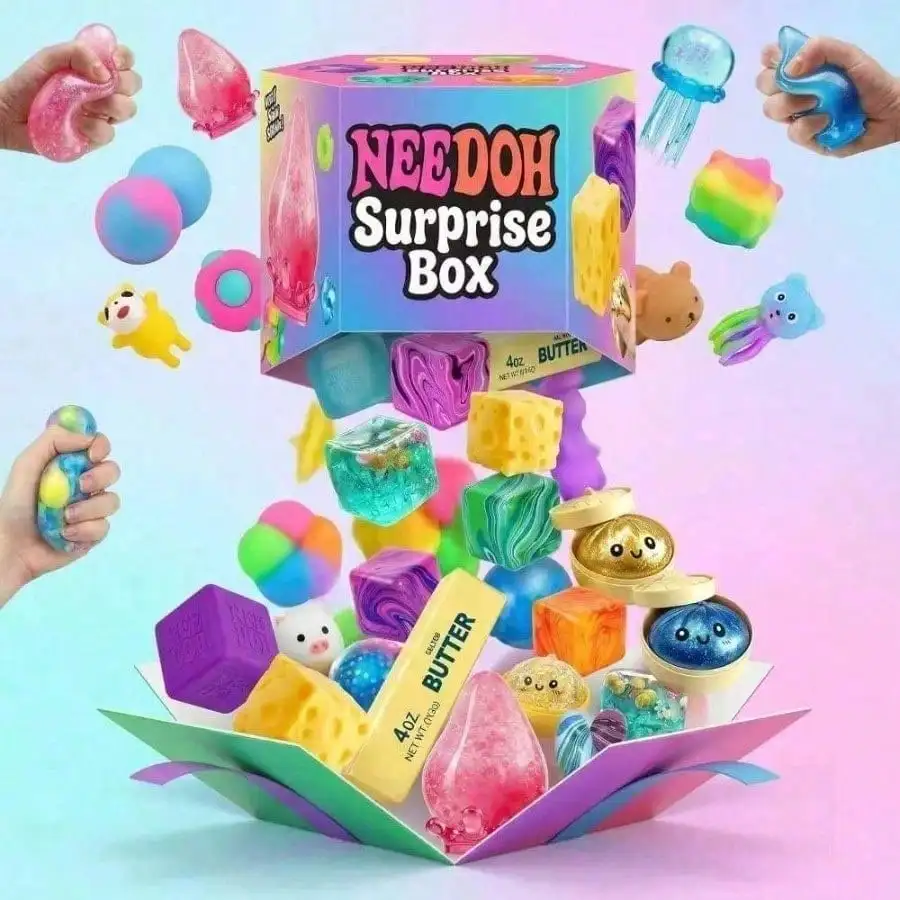 

Cartoon squishyWork break toySquishy blind boxSuper softIns Style Minimalist SquishyAdult collectible toy