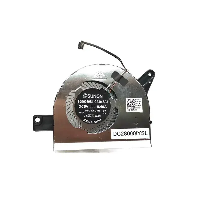 NEW Original For DELL Latitude 5580 5590 Precision 3520 3530 CPU Cooling Fan EG50050S1-CA90-S9A 09VK27