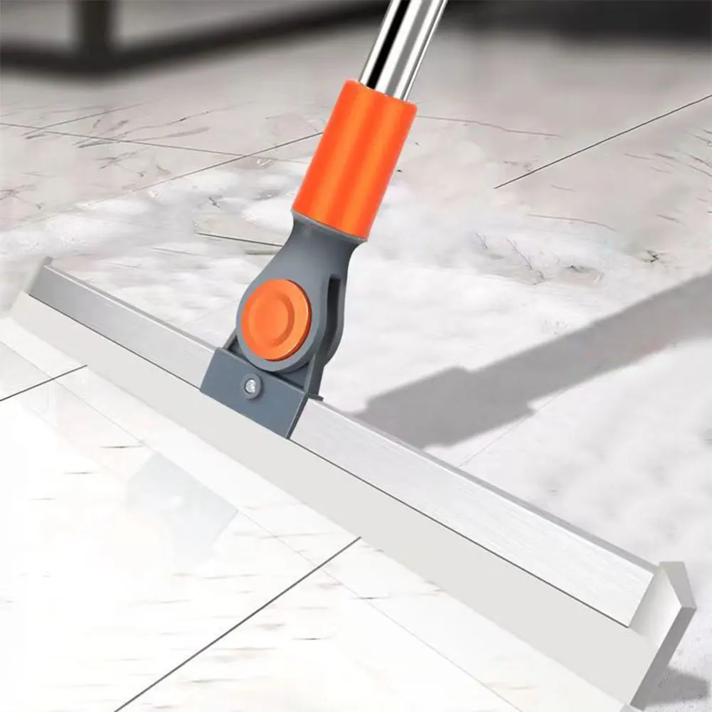 Silikon Boden wischer Rakel Edelstahl Lang griff Rakel verstellbarer Winkel Spiegel wischer Schaber für Badezimmer fegen