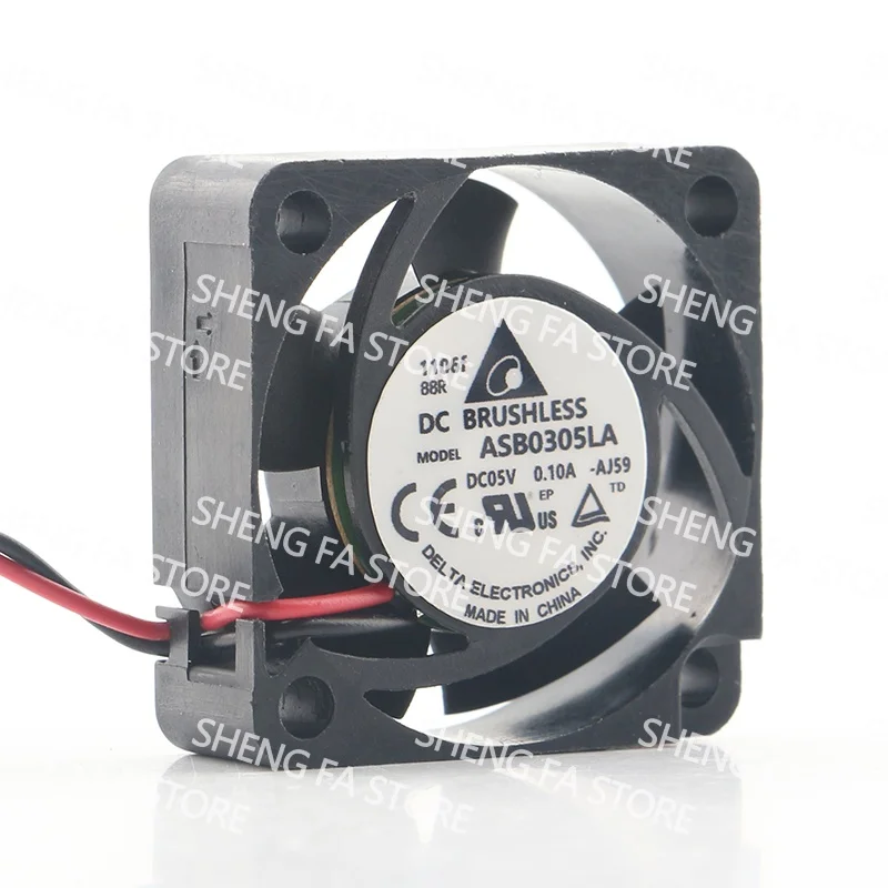 Cooling fan ASB0305LA Delta 12V 24V 48V notebook speed measurement Ultra-quiet miniature AC EC 3010 3CM 30X30X10MM DC 5V 0.10A
