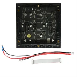 Matrice de panneau d'affichage LED d'intérieur SMD2121, crevette, technologie HD, 128x128mm, 64x64 pixels