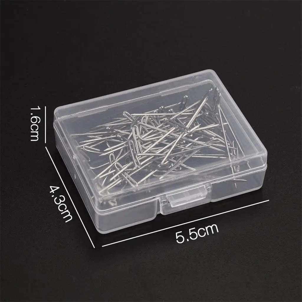 T-pin Clips for Wigs Stainless Steel Wig Pins for Hair Braid Accessories and Block Knitted Crafts