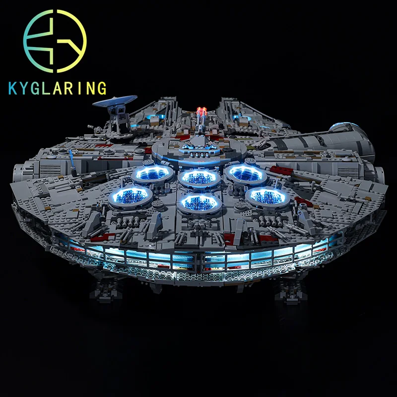 Kyglaring For 75192 Led Lighting Set DIY Toys  (Not Included Building Blocks)