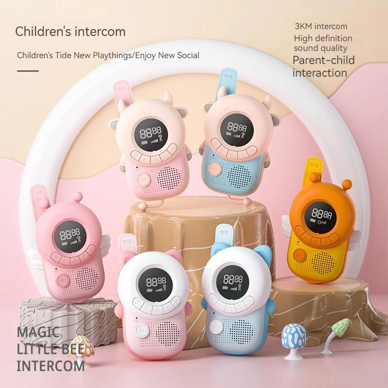 

Cool Children's Walkie-talkie Cute Parent-child Interactive Educational Toy Handheld Wireless Outdoor Indoor Walkie-talkie