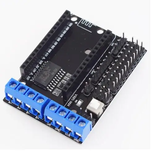 L293D ESP8266 12E Lua IOT Motor Drive Electronics Expansion Board for NodeMcu V2 Wireless RC Toy Wifi Smart Car Tracking Module