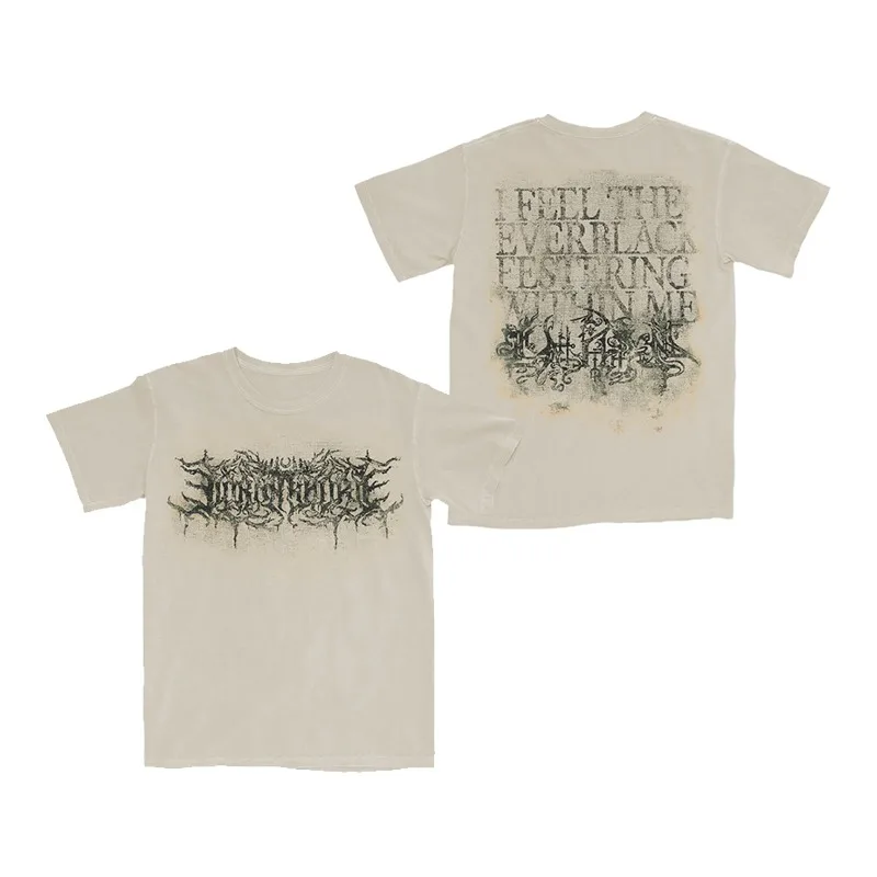 Pop LORNA SHORE Band Gothic Metal Hardcore Dark Rock American Loose-Weave Printed Men's and Women's T-Shirt