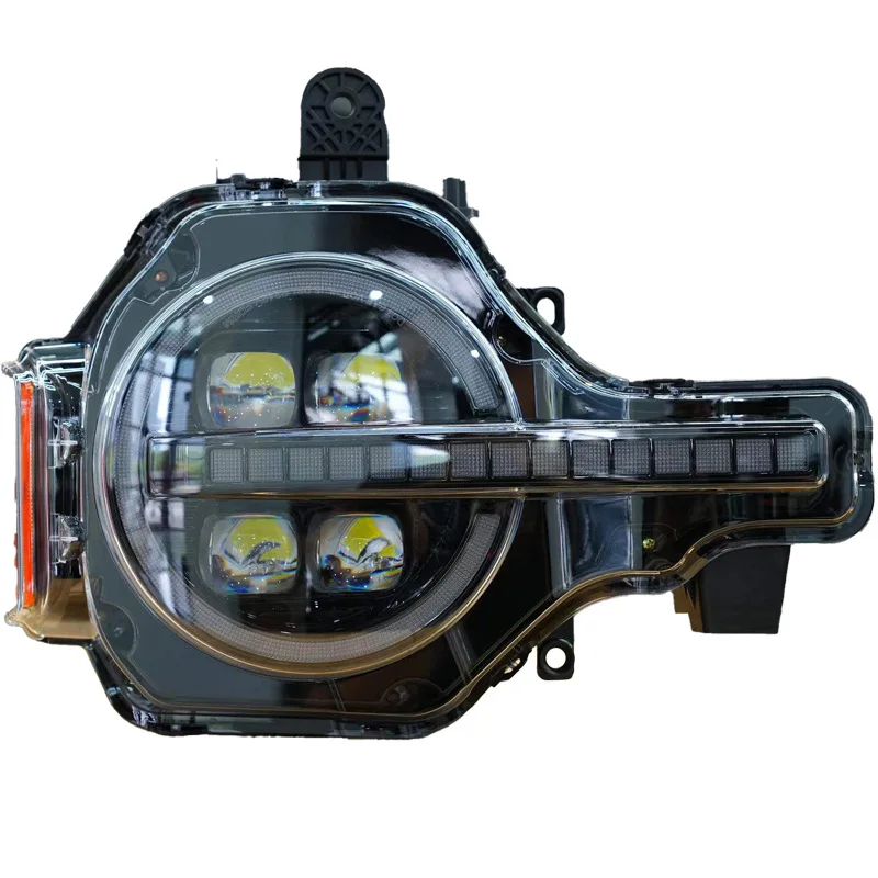 

M2DB13W030 Non-Flowing Headlights with Daytime Running Lights – Suitable for 2020-2024 Ford Bronco