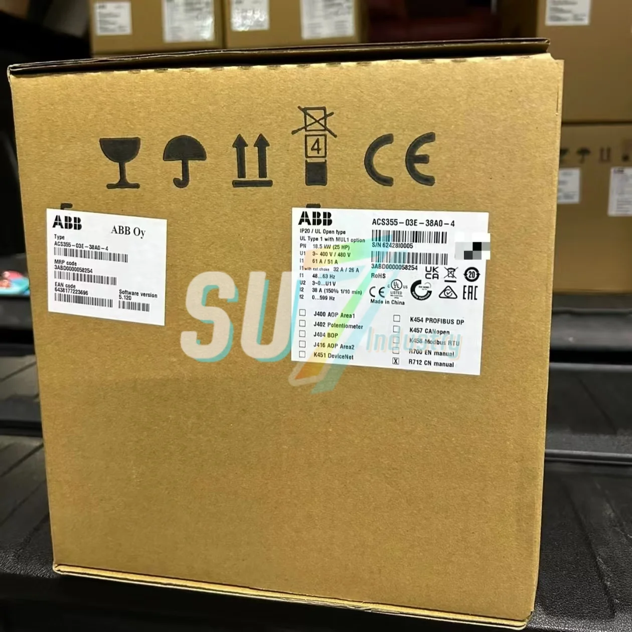 

Frequency Converter ACS355-03E-38A0-4 ACS355-03E-44A0-4 New In box