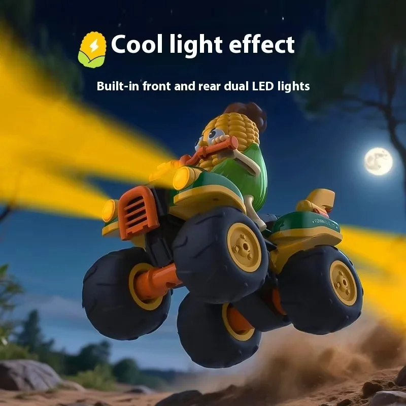 Nuovo Y06 mais telecomando auto simulazione verdura ragazzo giocattolo fuoristrada luce fredda auto da corsa Rc