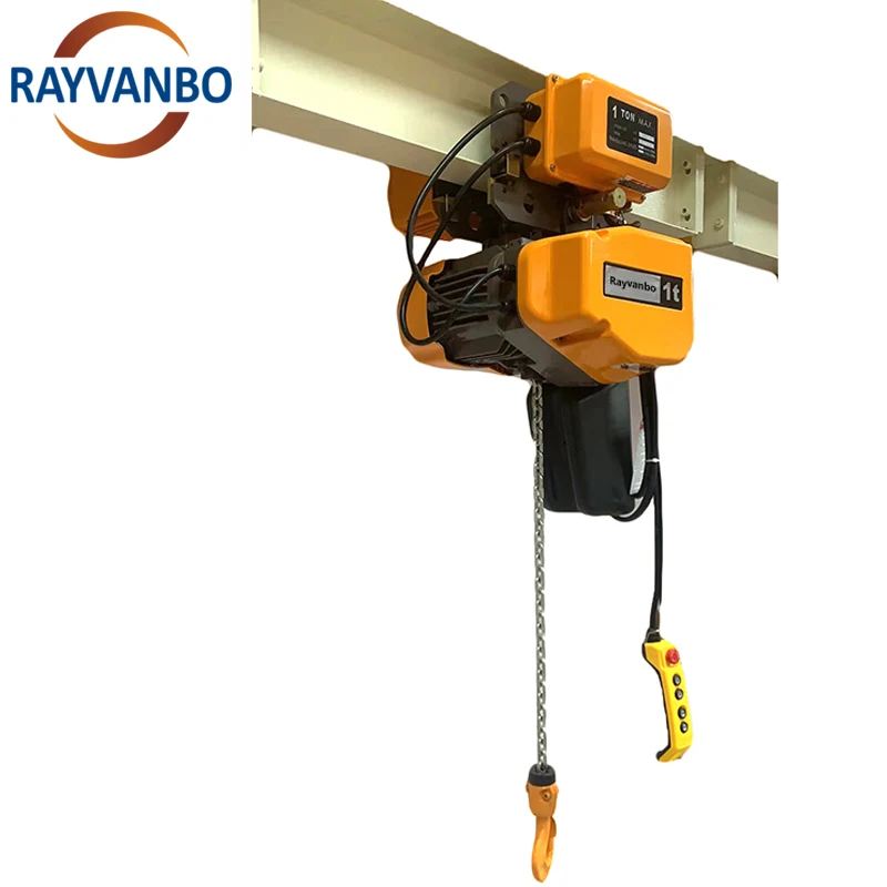 Prezzo all'ingrosso Paranco a catena EQ di vendita caldo di buona qualità Gancio da 0,25 t / Paranco a catena elettrico fisso a caduta singola per il sollevamento