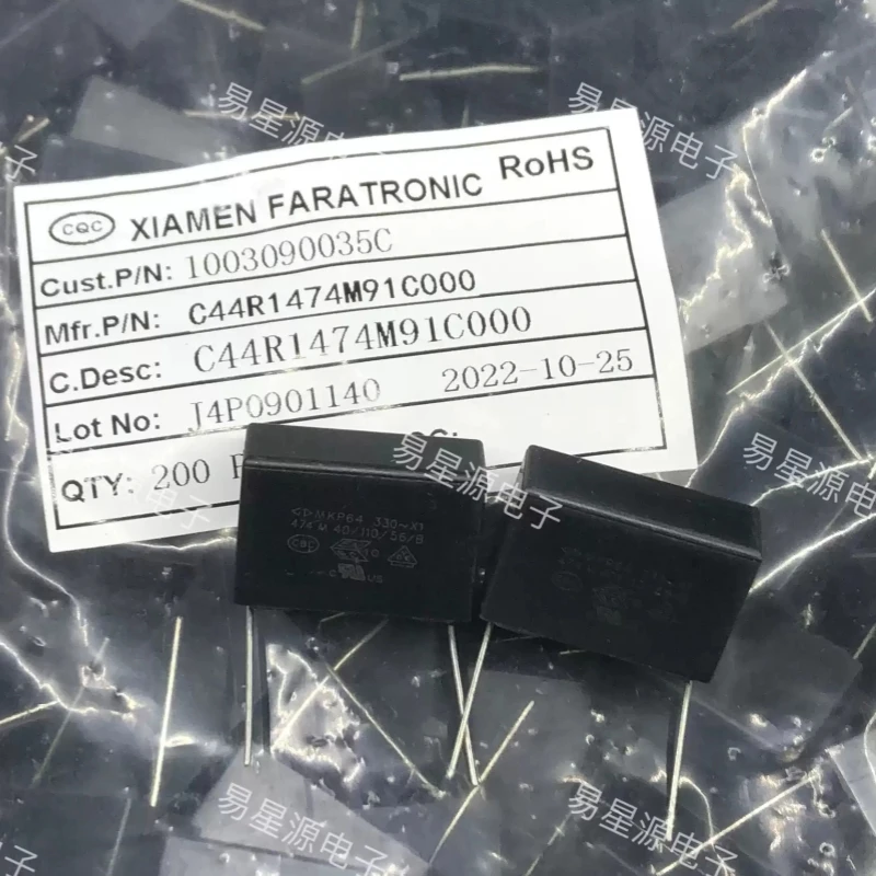 470NF 330VAC Xiamen Farah 330VAC474 0.47UF MKP64 C44R1474M91C000