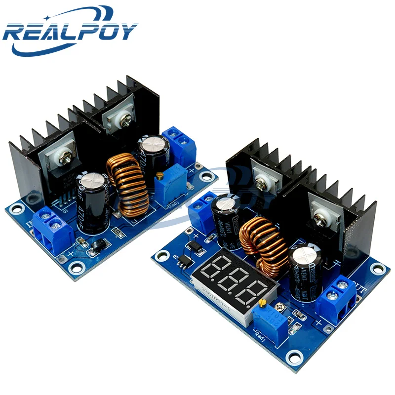 DC 4-40V 8A 200W moduł regulatora napięcia cyfrowy PWM regulowany DC-DC regulator napięcia obniżający napięcie DC XL4016E1 XH-M404