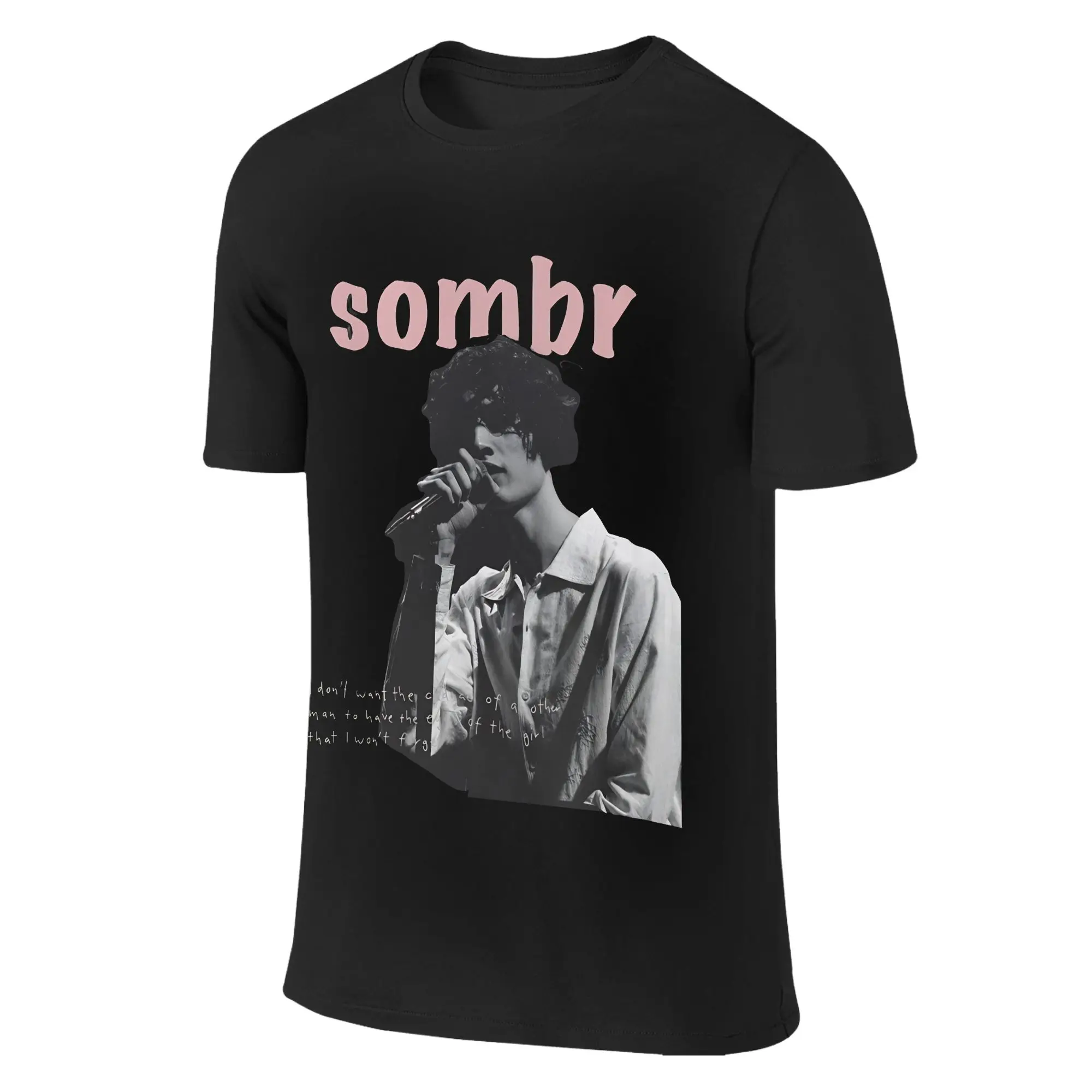 New Arrival Men Women's Sombr Youare The Reason World Tour 2026-2027 T Shirt Outfit  100% Cotton T-shirt Clothing Leisure Tees