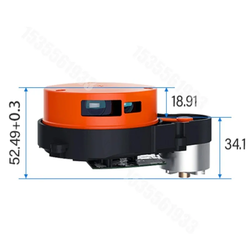 Original Roborock S55 S6 S5 Max S6MaxV S45 Max S7 Laser Abstand Sensor Ersatzteile Robotic Staubsauger LDS Zubehör