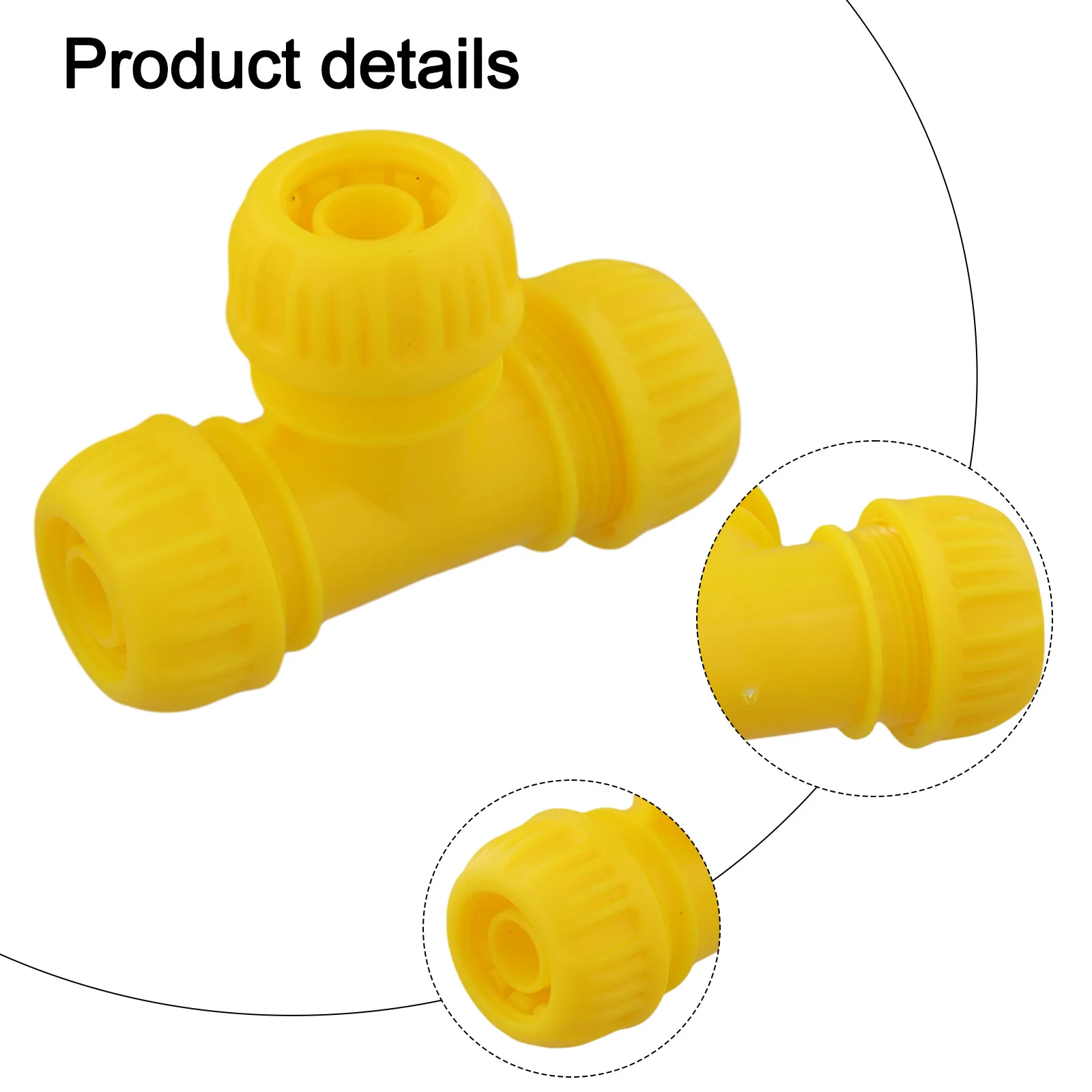 أنظمة الري خرطوم المحملة الفاصل سهلة التركيب موصل الخرطوم موصل تدفق المياه تركيب سهل الاستخدام #6