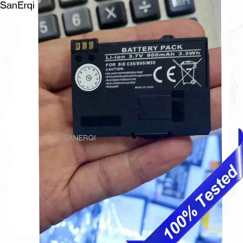 

10 шт. аккумулятор EBA-510 емкостью 750 мАч для Siemens A51, A52, A55, A56, A57, A60, A62, A65, A75, C55, C56, C60, C61, C70, C71, A70