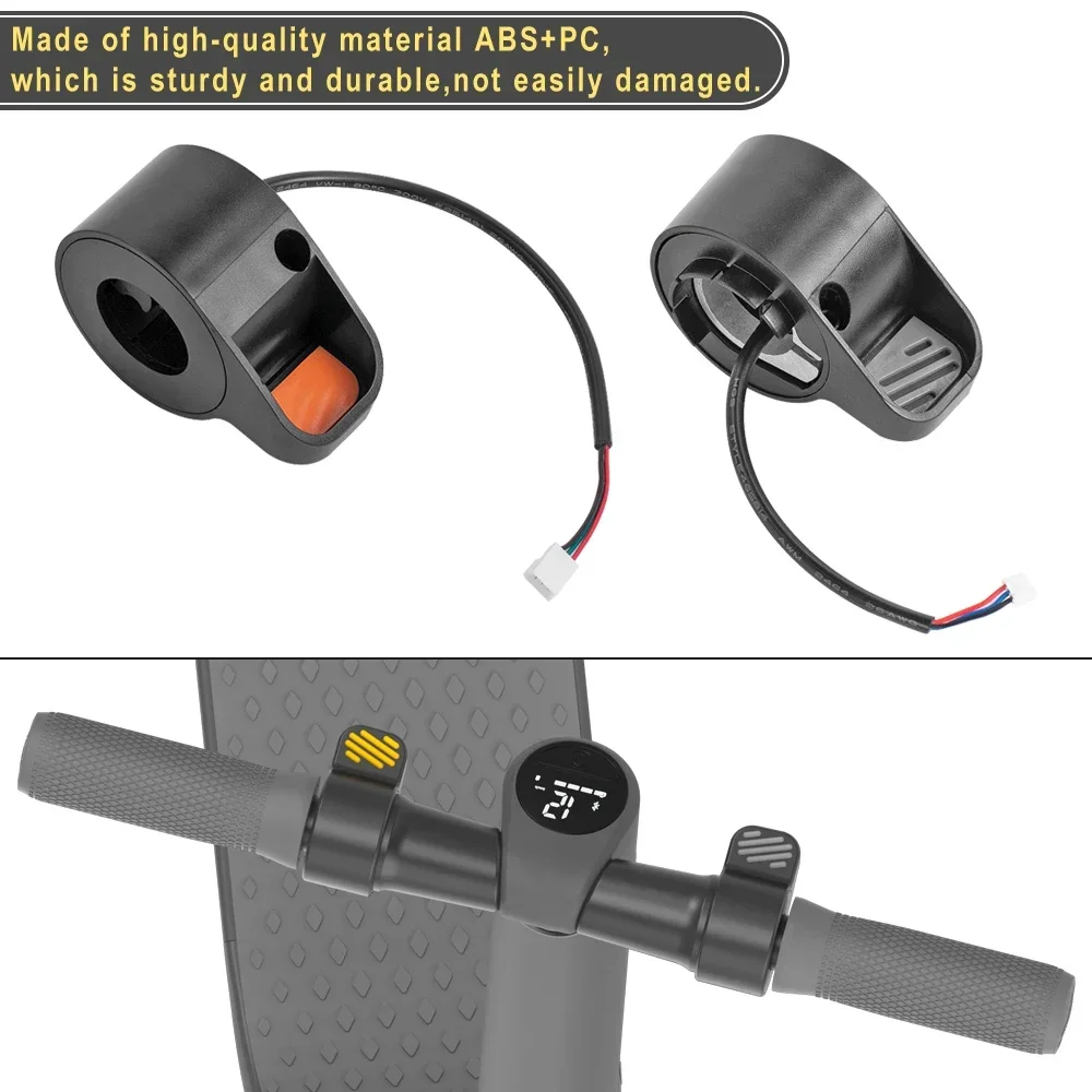 Electric Throttle Finger Accelerator For Segway Ninebot E22 E25 E45 Scooter Finger Button Brake Dial Thumb Accelerator